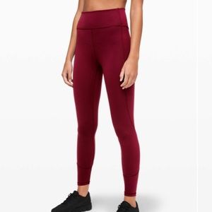 LULULEMON 25” In Movement Tight Leggings Size 4